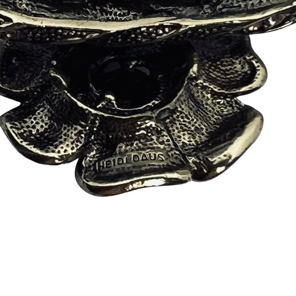 Heidi Daus Pretty Petals Pink Swarovski Crystal Rose And Beaded Necklace (6011) - Picture 11 of 11